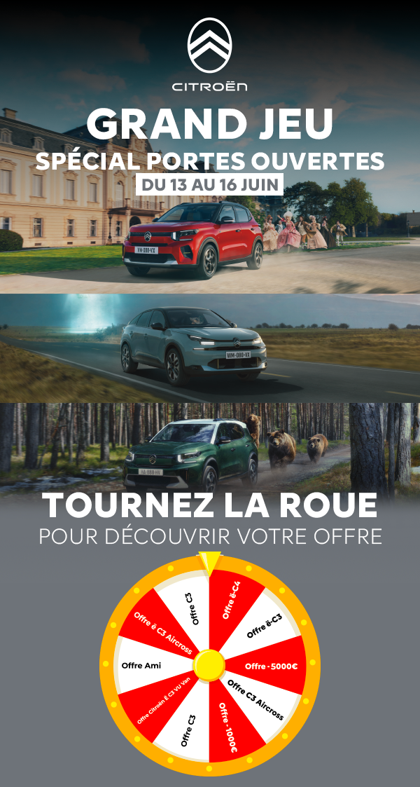 GRAND JEU SPÉCIAL PORTES OUVERTES