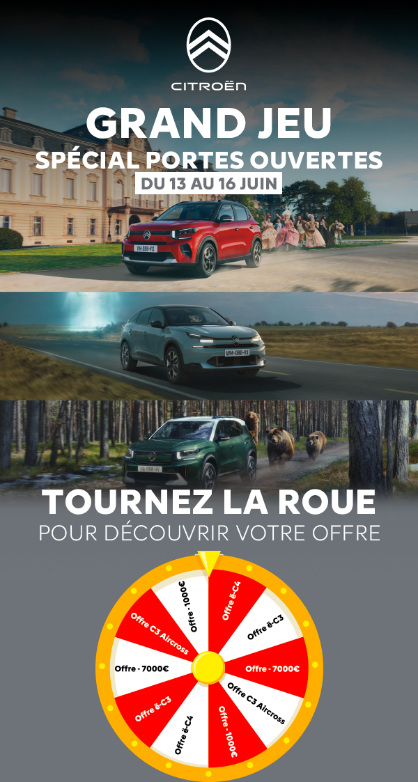 GRAND JEU SPÉCIAL PORTES OUVERTES