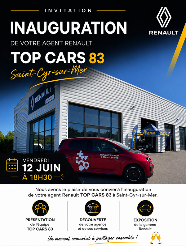 Inauguration de votre agent renault