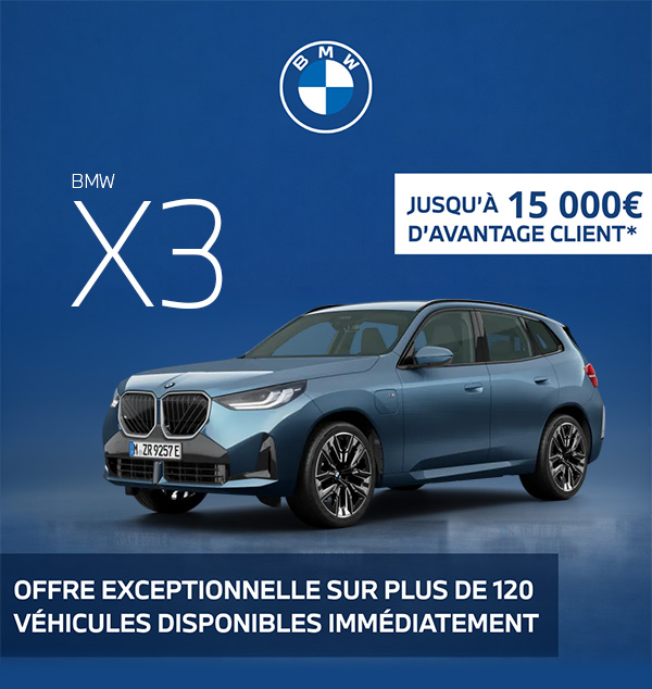 S&Eacute;LECTION DE BMW X3