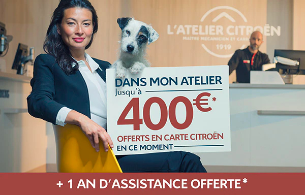 Profitez de l’offre après-vente du moment