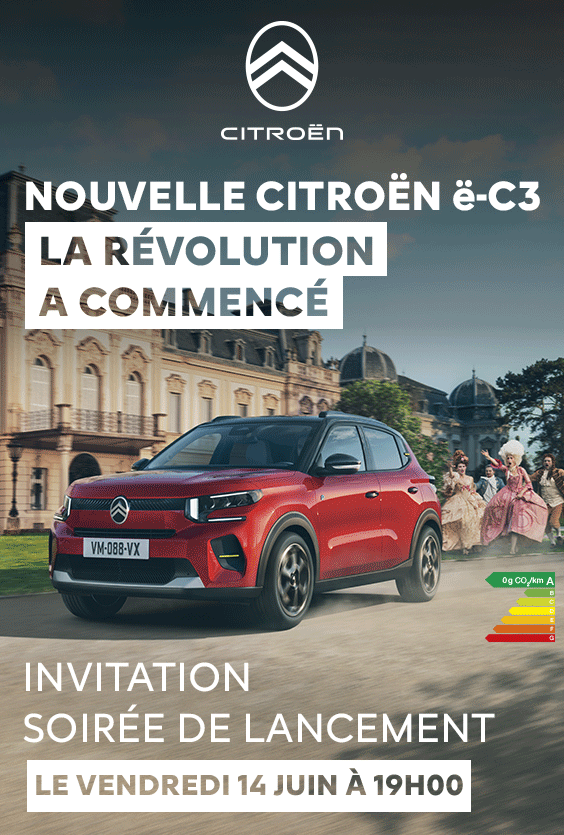 INVITATION LANCEMENT NOUVELLE E-C3
